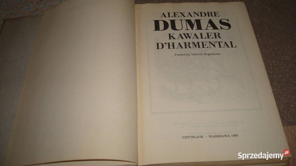 Kawaler DHarmental Dumas jsa sprzedam