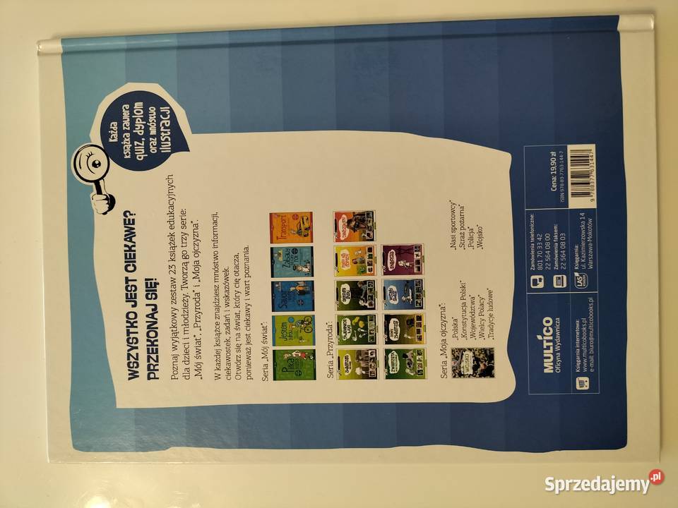 Książka dzieci Wodny świat Warszawa