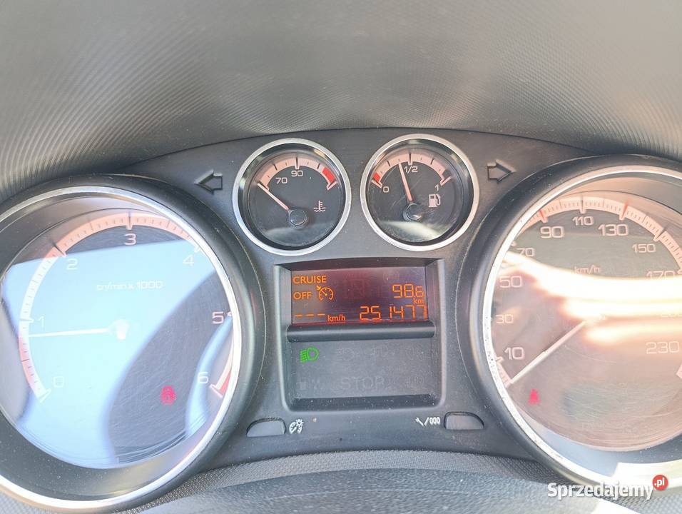 Peugeot 308 SW 16 D kombi 2013 granatowy Kościerzyna sprzedam
