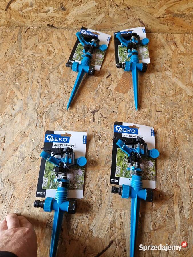 Zraszacz pulsacyjny plastyk BLUE LINE Geko