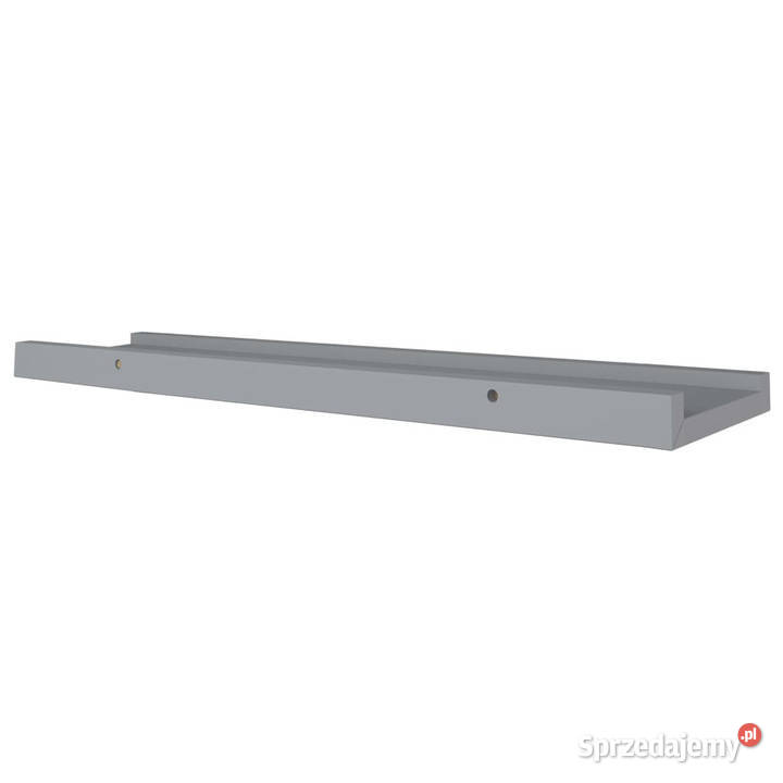 Półki ścienne na zdjęcia 2 szare 60x9x3 MDF Półki Warszawa