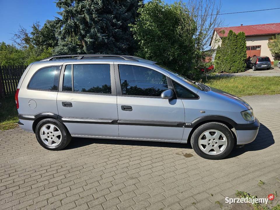 Opel Zafira A 18 Benzyna 7 Osób Hak 2 Komplety relingi dachowe Oława
