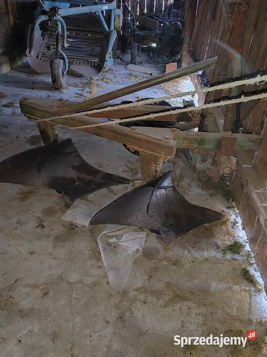 Pług dwuskibowy Grzęska