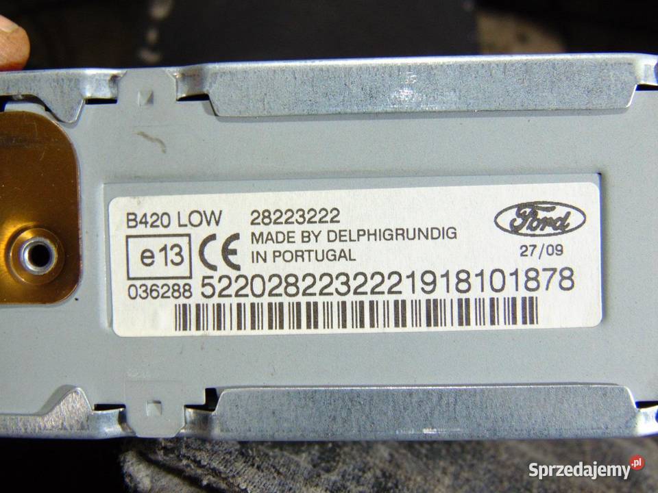 RADIO CD FORD KA MK2 7354765220 28223222