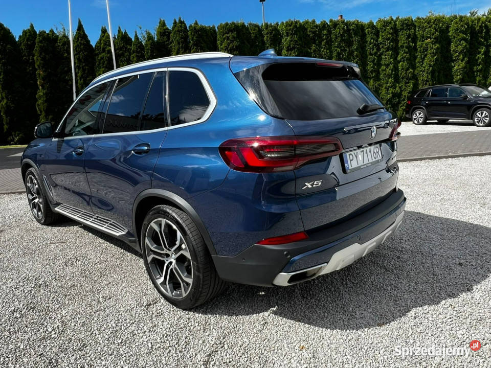 BMW X5 xDrive45e Panorama LASER Kamery Hak G05 czujnik zmierzchu X5 Baranowo