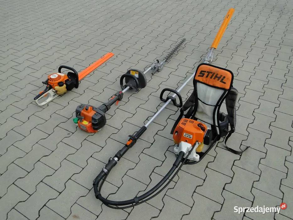 Nożyce spalinowe do żywopłotu plecakowe STIHL Nożyce i sekatory Łętownia