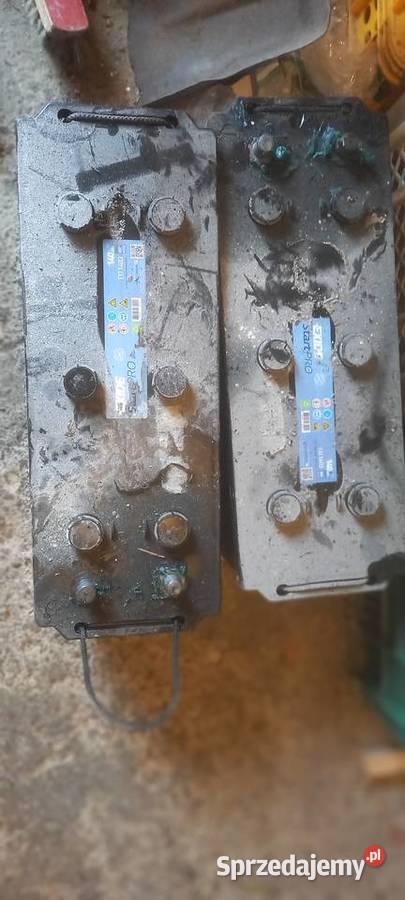 Sprzedam dwa akumulatory na gwarancji