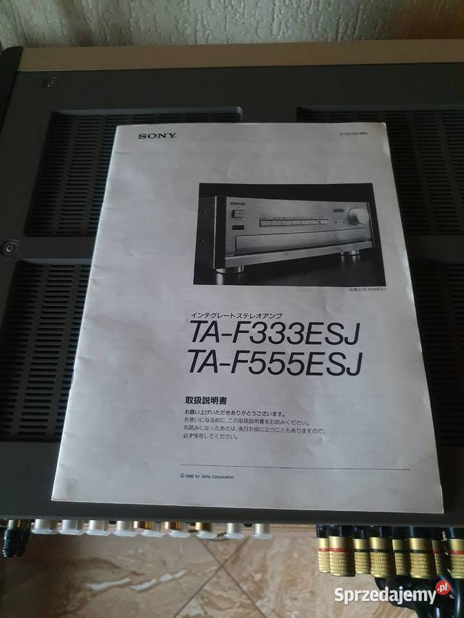 Sony ta f 555esj Szczyrk