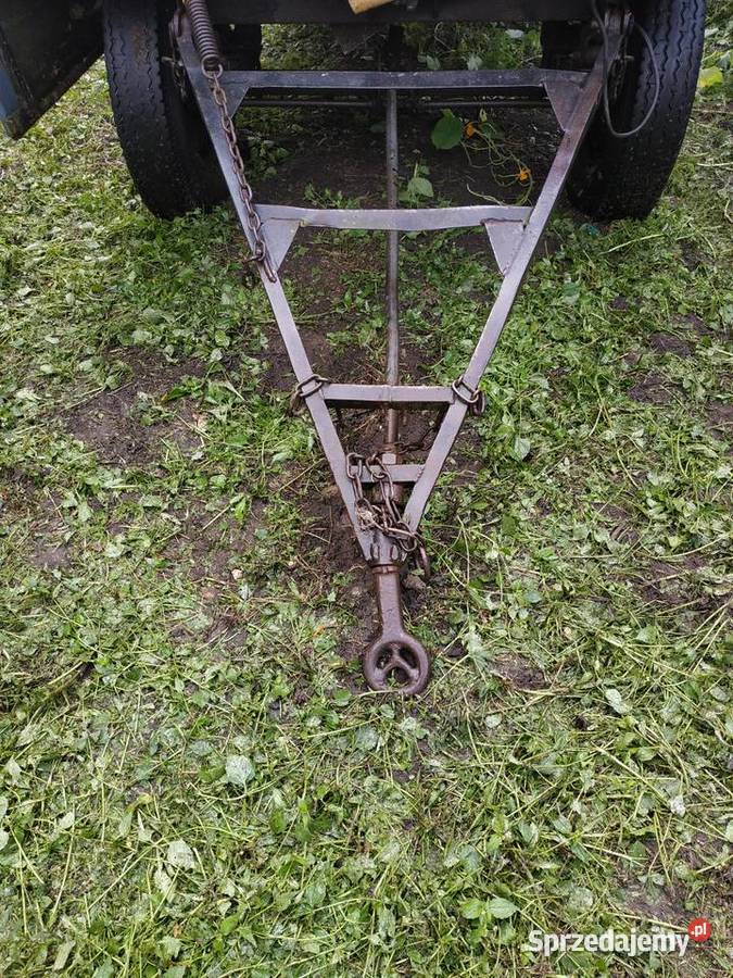 Przyczepa rolnicza boki drewniane spód blacha Przyczepy rolnicze Koło