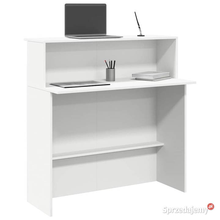vidaXL Biurko recepcyjne białe 100x50x1035 Warszawa