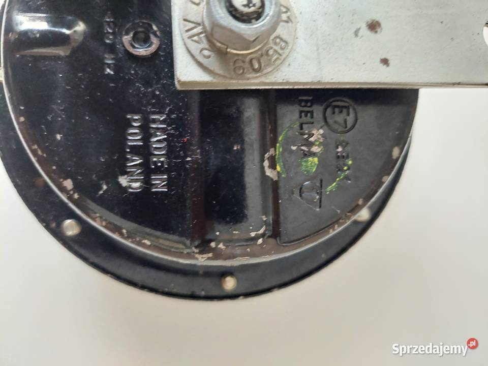 Orginalny sygnał klakson fiatwrszawa belma 12V Mysłowice