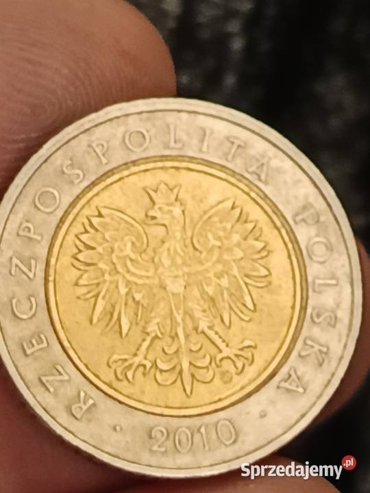Sprzedam monete 5 zl 2010 lubelskie Chełm sprzedam