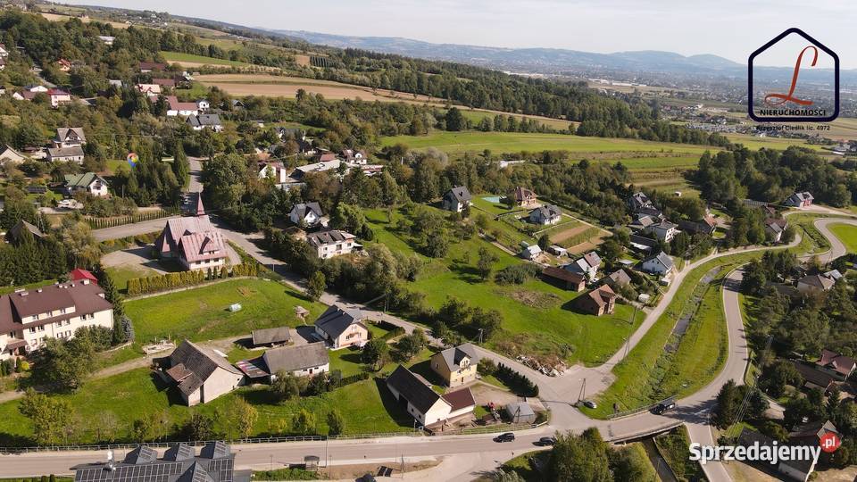Działka budowlana w Gostwica gmina Podegrodzie