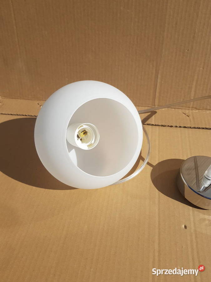 Lampa wisząca KULKA KULA 15 BIAŁY MAT szkło Warszawa sprzedam