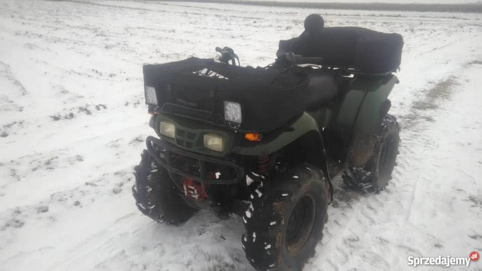 DUŻY QUAD PRZEPRAWOWY 4X4 KVF360 klf grizzly nieuszkodzony mazowieckie Iłża