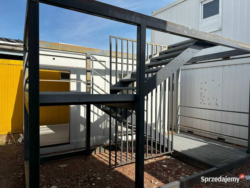 KONTENER RAMA KLATKA SCHODOWA SCHODY KOMPLET Wrocław