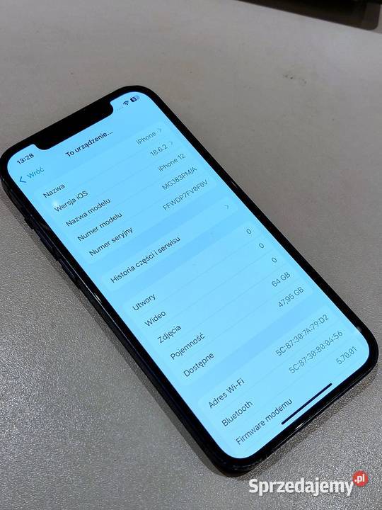 iPhone 12 64GB 95 Idealny Stan Warszawa