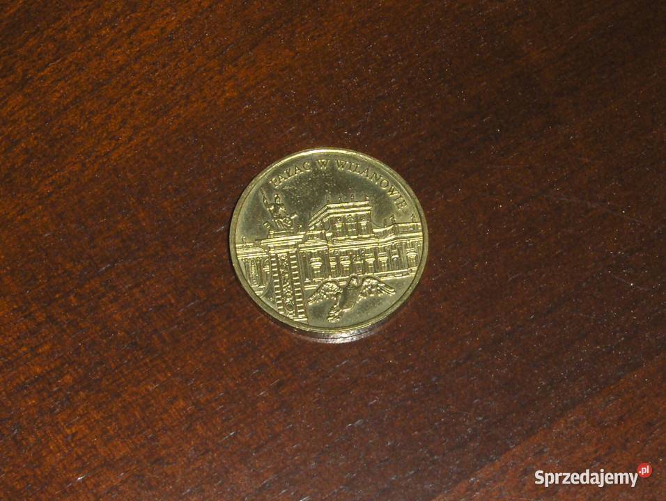 Moneta 2 Pałac w Wilanowie 2000r łódzkie Łódź