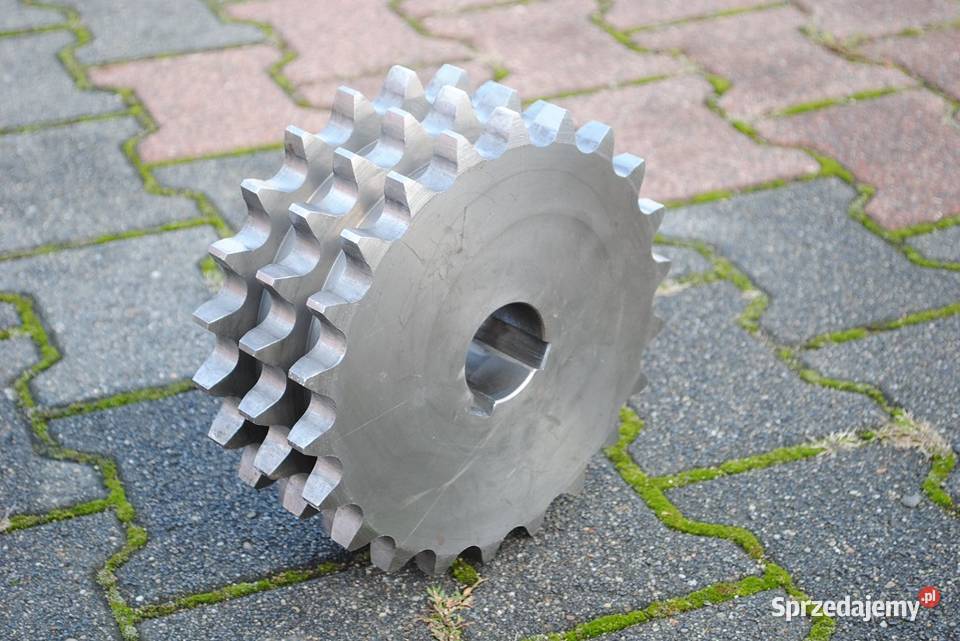 Koło zębate Zębatka trzyrzędowa 22 zęby Fi otwru Kargowa