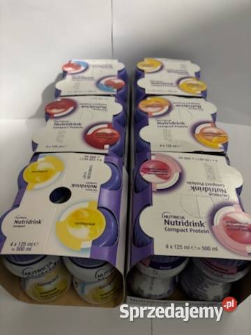 Nutridrink 24 buteleczki 125 ml smaki różne Zdrowie