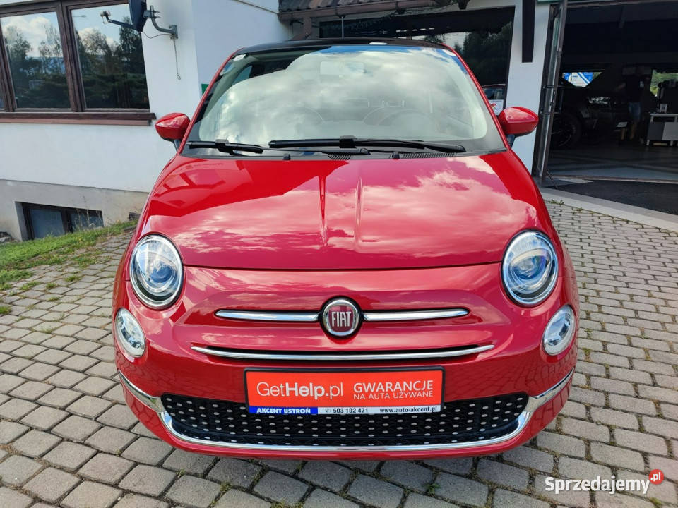 Fiat 500 12 8V Lounge 55 t pełny serwis I 2007 500 sprzedam