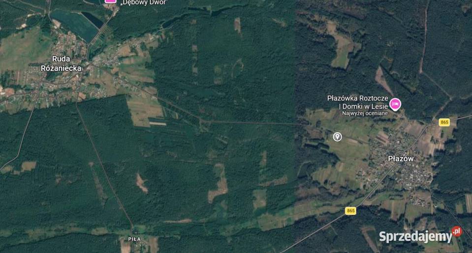 Działka Płazów Roztocze Grunty i działki podkarpackie