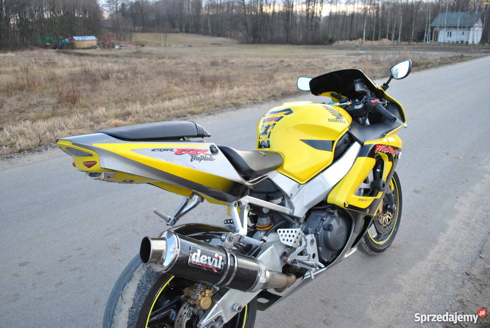 Honda cbr 929 RR doinwestowana podkarpackie Podlesie