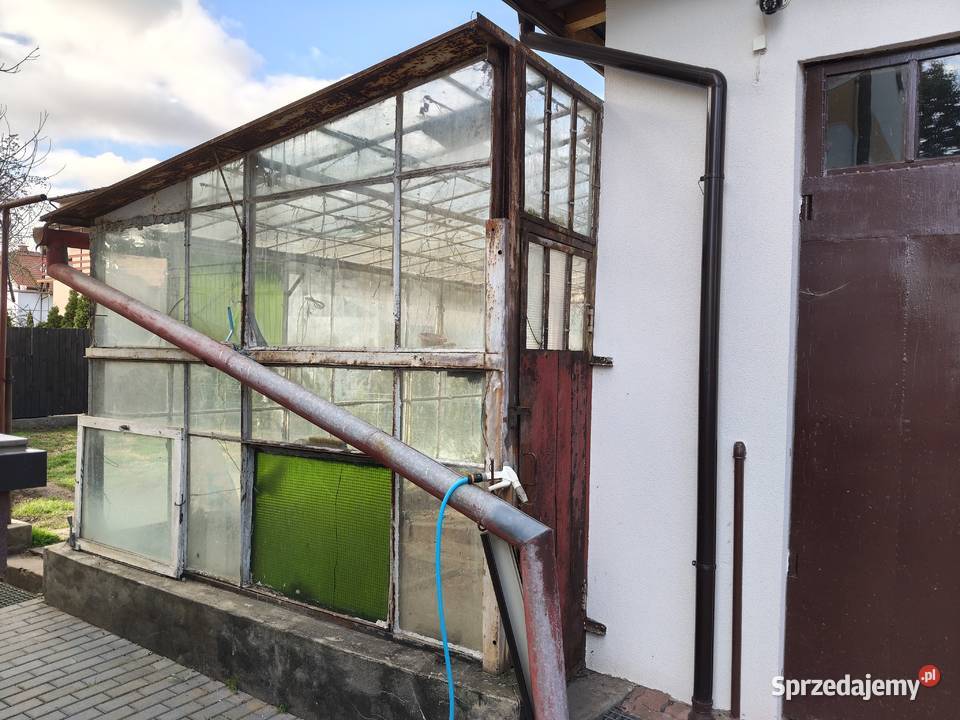 Oddam szklarnię Puławy sprzedam