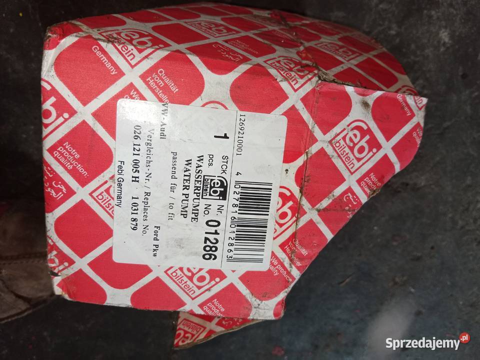 Pompa wody 01286 firmy FEBI BILSTEIN Pompy wody Poddębice