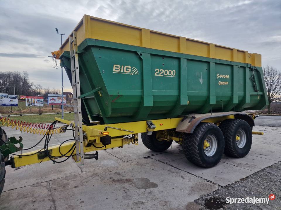Przyczepa rolnicza tandem pronar vaia jeantil Głubczyce