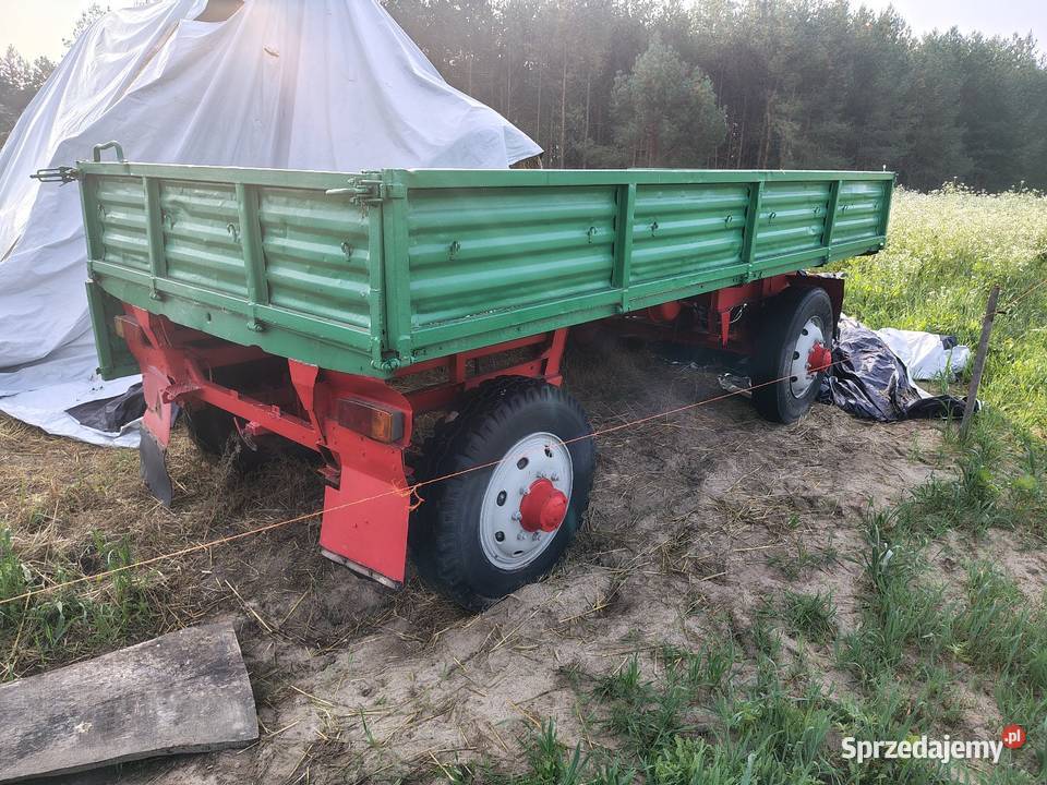 Przyczepa rolnicza d50 z papierami Kamień