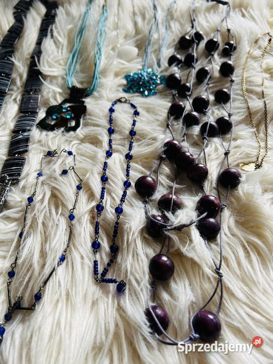 Damski naszyjnik zestaw 20 sztuk Retro Vintage Naszyjniki sprzedam