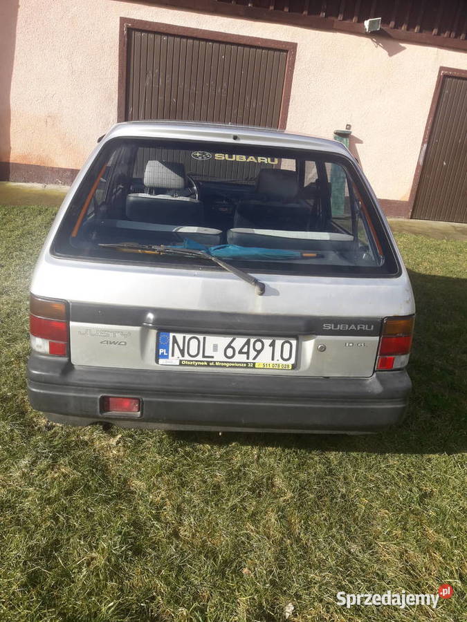 Sprzedam subaru justy 50KM Olsztynek
