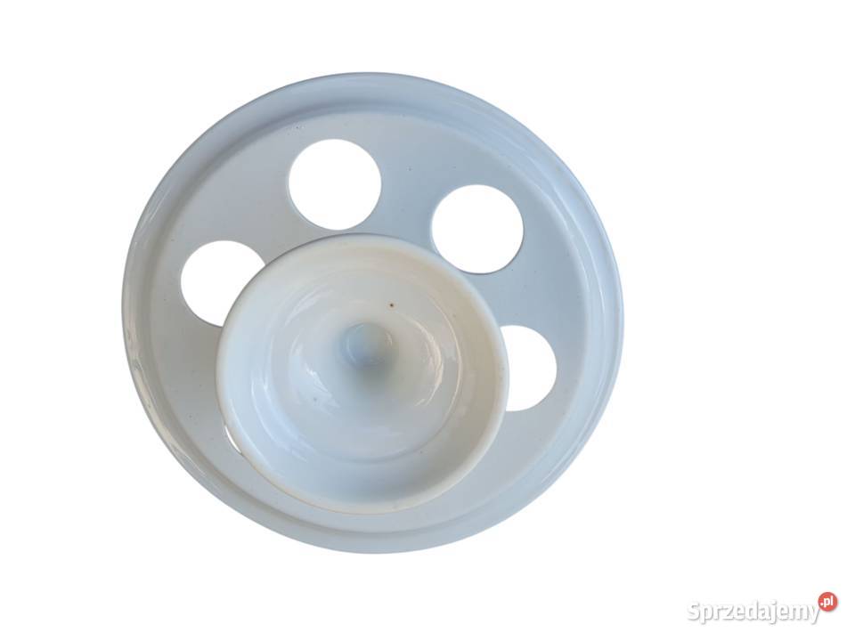 Stary przedwojenny porcelanowy stojak patera do Cieszyn