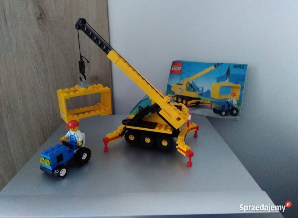 LEGO 6352 Żuraw cargomaster z ciągnikiem 1991r mazowieckie Radom