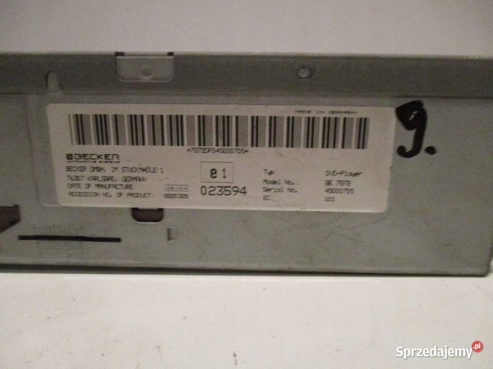 DVD NAPĘD CD NAVI INFINITI FX S51 QX70 2009 Nowy Tomyśl