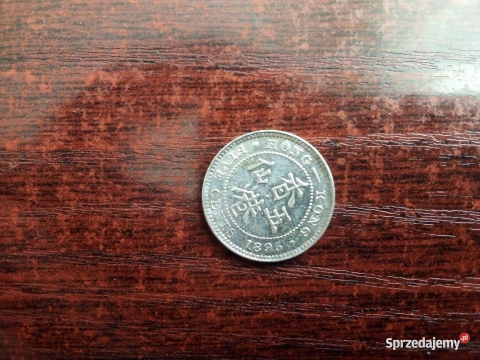 Moneta 5 centów Hong Kong 1895 Pozostałe Płońsk