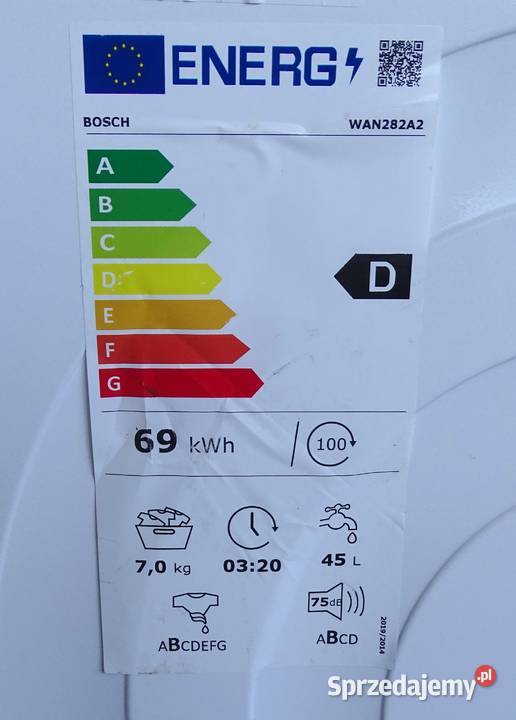 Pralka BOSCH Serie 4 A 7 GWARANCJA Duży Wybór zachodniopomorskie