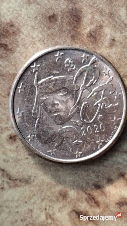 1 eurocent Francja 3 Rzadkie Lubawa