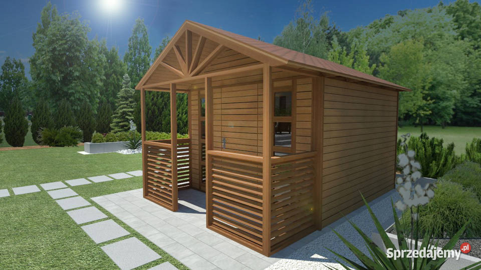 Domek ogrodowy KORDIAN Domek drewniany