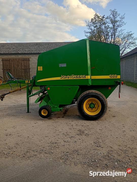Prasa JOHN DEERE 568 ROTOR 2007 ORYGINAL ZADBANA Brudzew