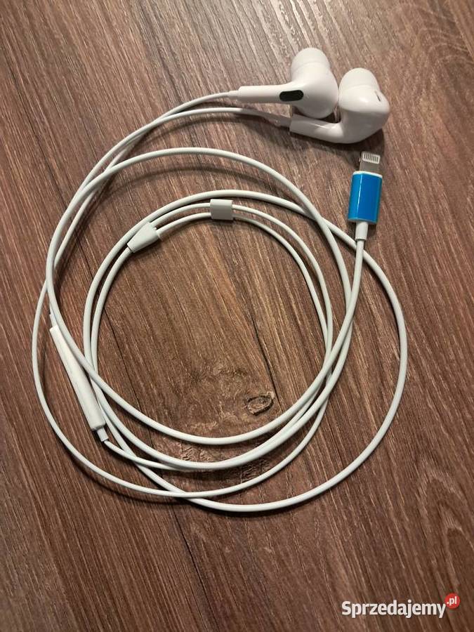 nowe przewodowe słuchawki do iPhone brak metki sprzedam