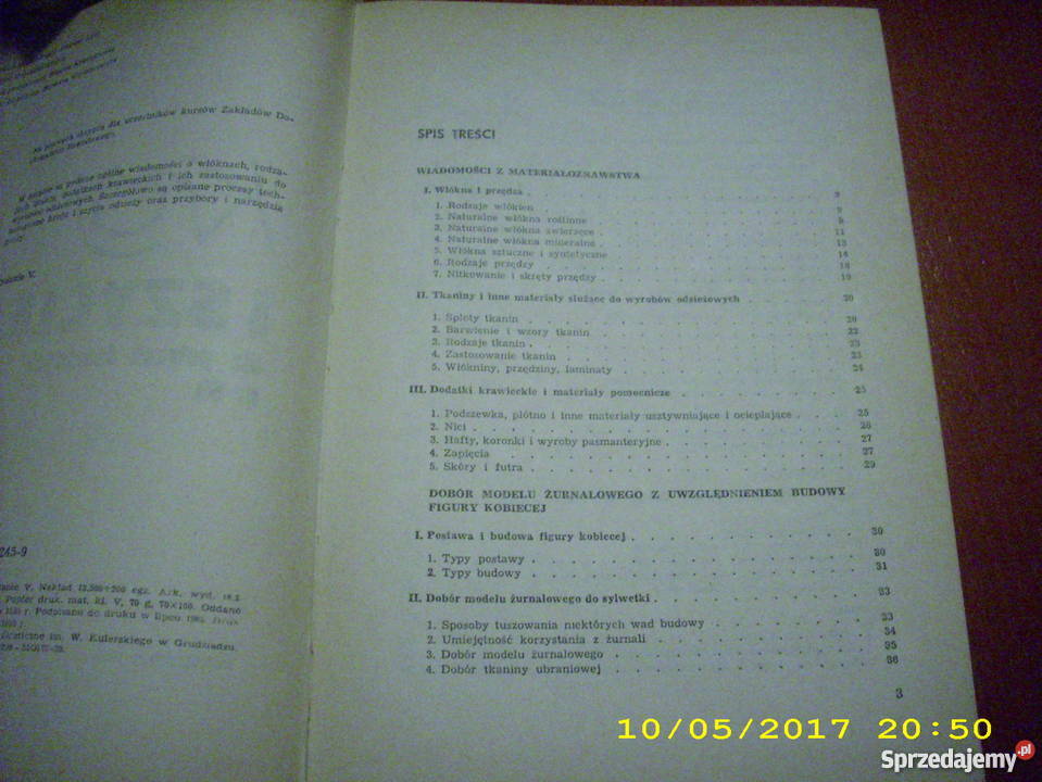 Krój i szycie potrzeb domowych Krysińska fa