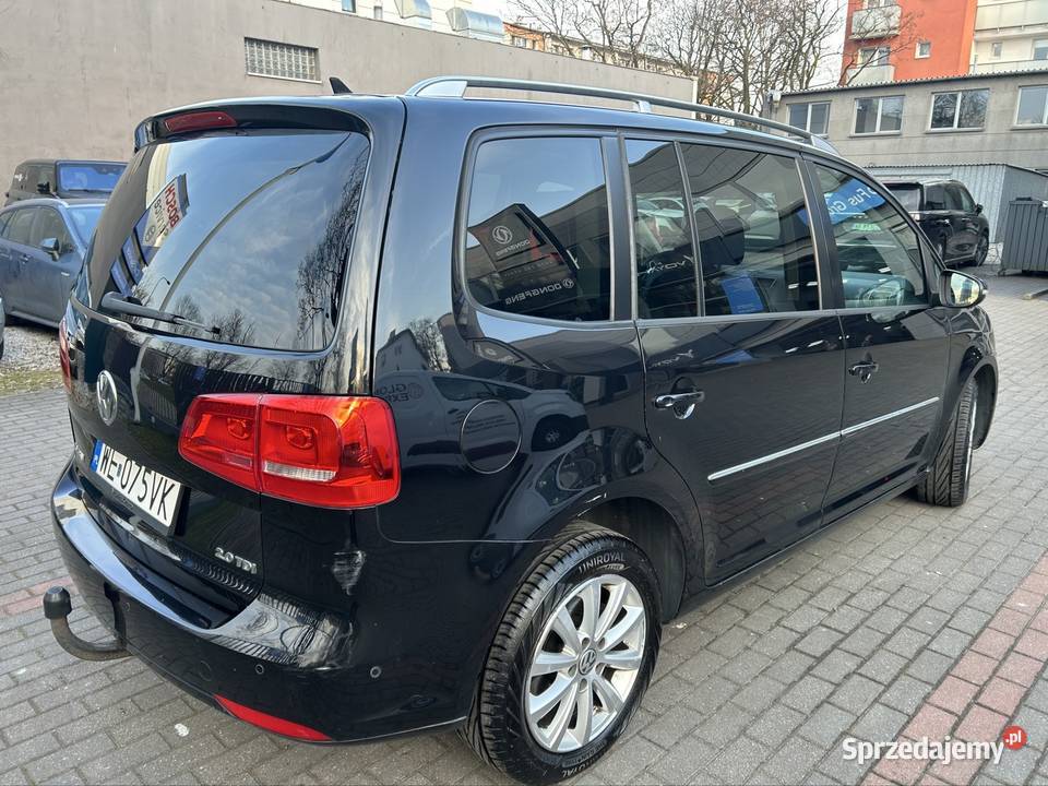 VW Touran 7osobowy Panorama Nowe opony i autoalarm Warszawa