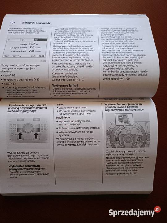 Polska instrukcja obsługi Opel Antara lift Kielce