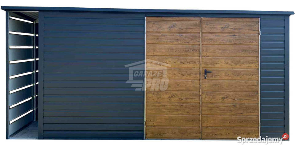 Schowek Domek Ogrodowy 45x2m wiata 05m Brama pomorskie