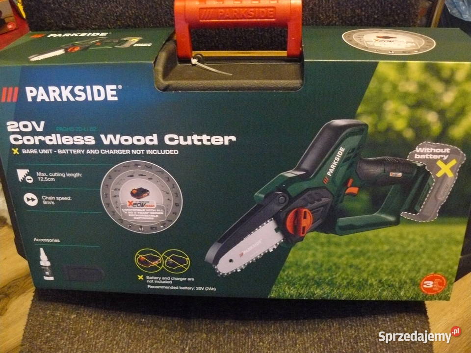 Parkside pilarka piła łańcuchowa elektryczna 20V lubuskie