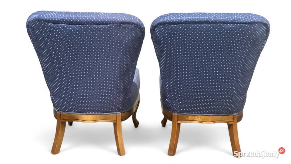 Para eleganckich foteli koktajlowych w stylu Gryfice sprzedam