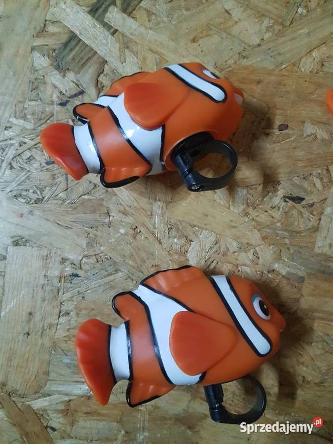 Dzwonek zabawka RYBKA NEMO piszczałka Głogowa