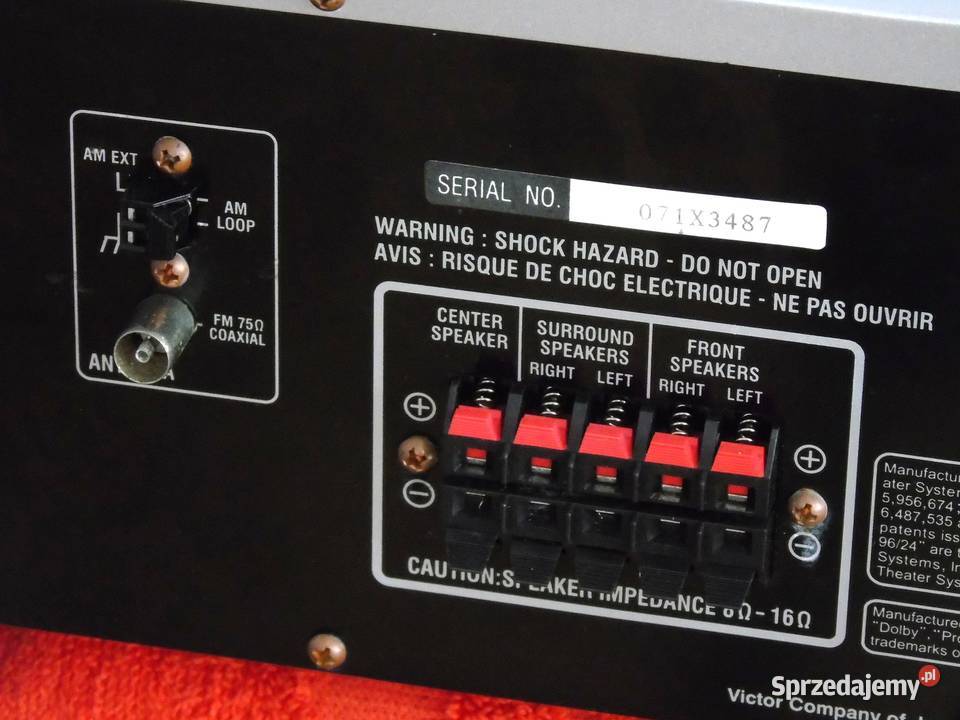 Amplituner JVC RX5062S korektor mocny WYSYŁKA